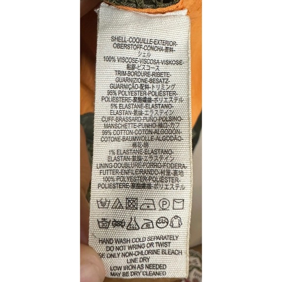 Free People Movement Olive Green Mesh Panel Hooded Bomber Jacket OB590918 Small - Picture 5 of 7